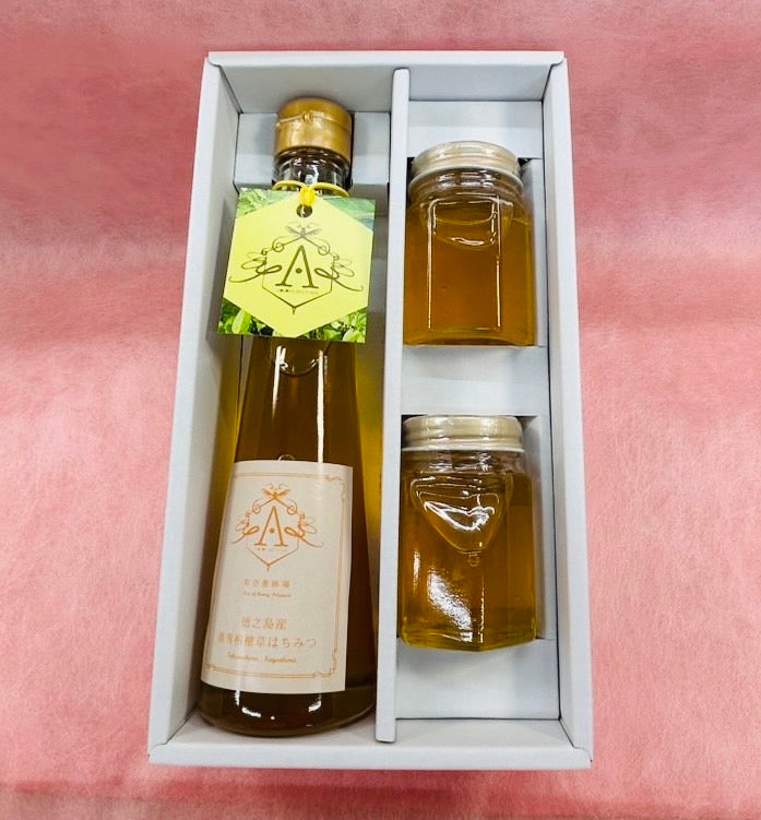 蜂蜜260g×1本、90g×2本セット